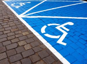 Miejsce parkingowe dla osób niepełnosprawnych